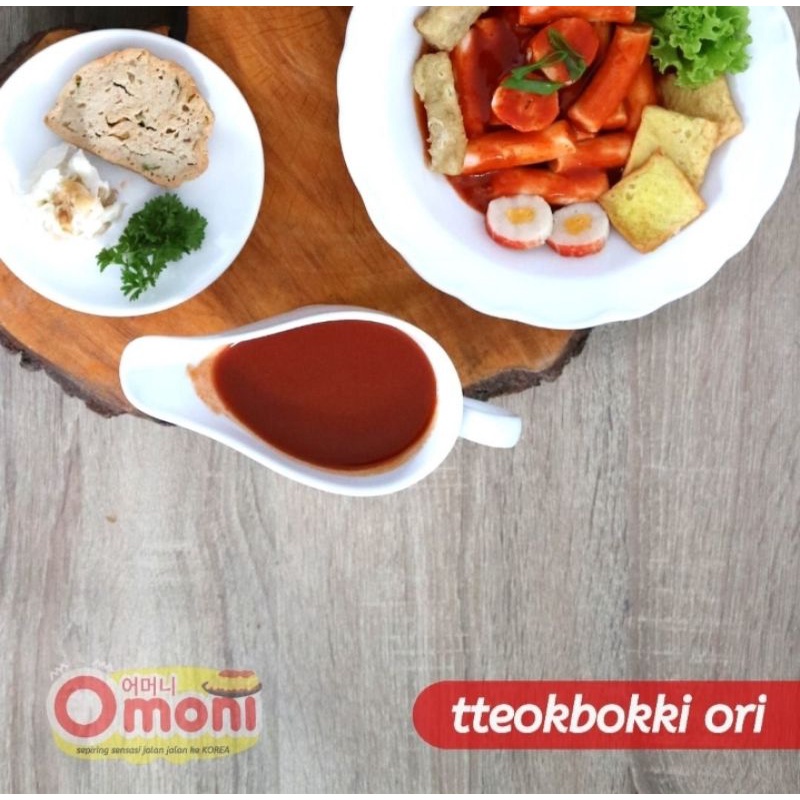 

Tteokbokki Original 250gr by Omoni - Korean Frozen Food - Makanan Halal ala Korea.