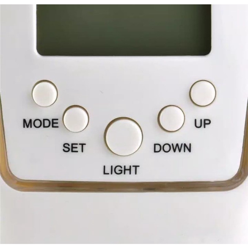 Mi.more Jam Digital Alarm dengan Temperatur