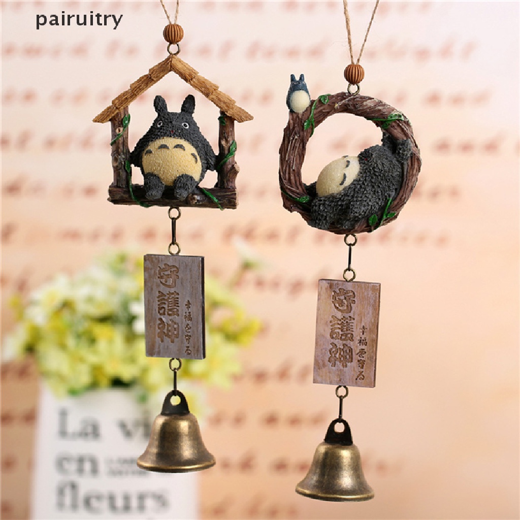 Prt Wind Chime / Genta Angin Model Kartun Totoro Untuk Dekorasi Rumah PRT