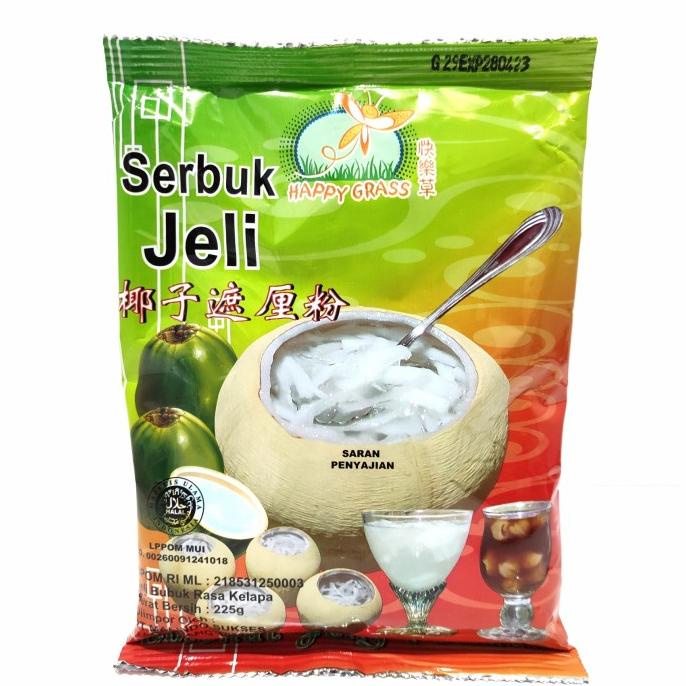 

Serbuk Jeli Kelapa Happy Grass 225 Gr Coconut Jelly Powder TERLENGKAP Kode 560