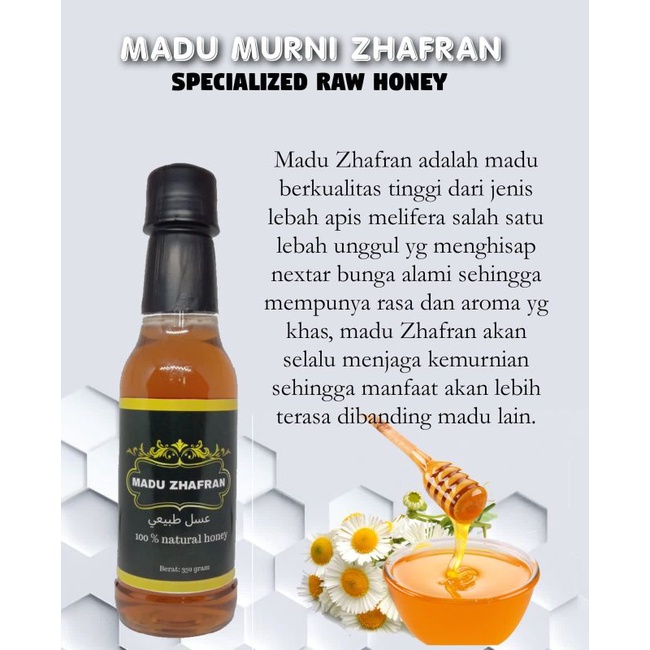 

Madu Ternak, Sari Kurma Zhafran