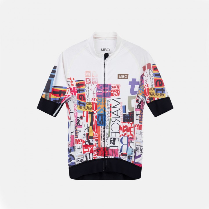 Jersey Sepeda Mysenlan Mbo Womens Short Sleeve Jersey Advance Century Multicolor