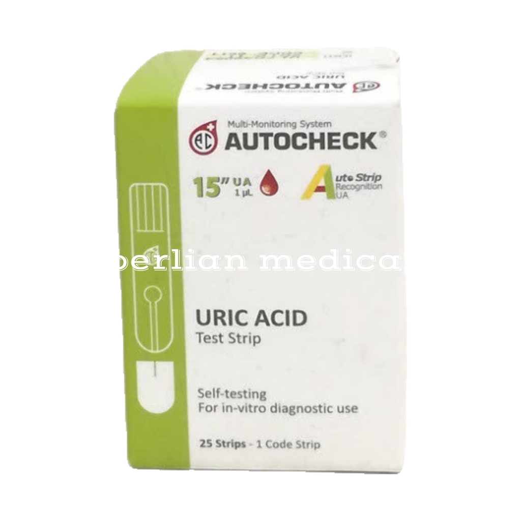 STRIP AUTOCHECK GULA , ASAM URAT , KOLESTEROL / STIK AUTO CHECK AUTOCEK GDA CHOLESTROL URID ACID