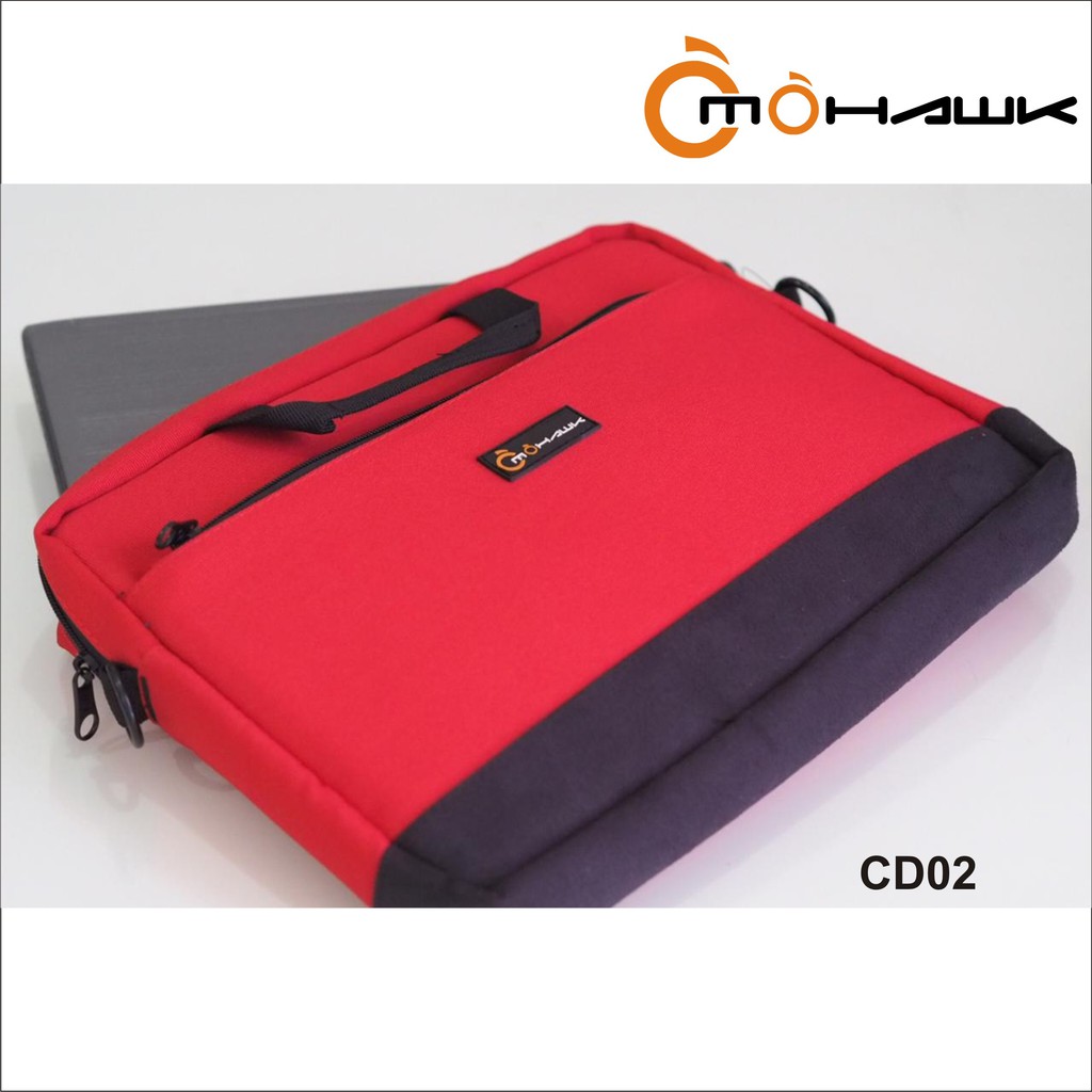 Tas  Laptop / case laptop selempang Ukuran 12, 13,14, 15 Inch MOHAWK Code CD02