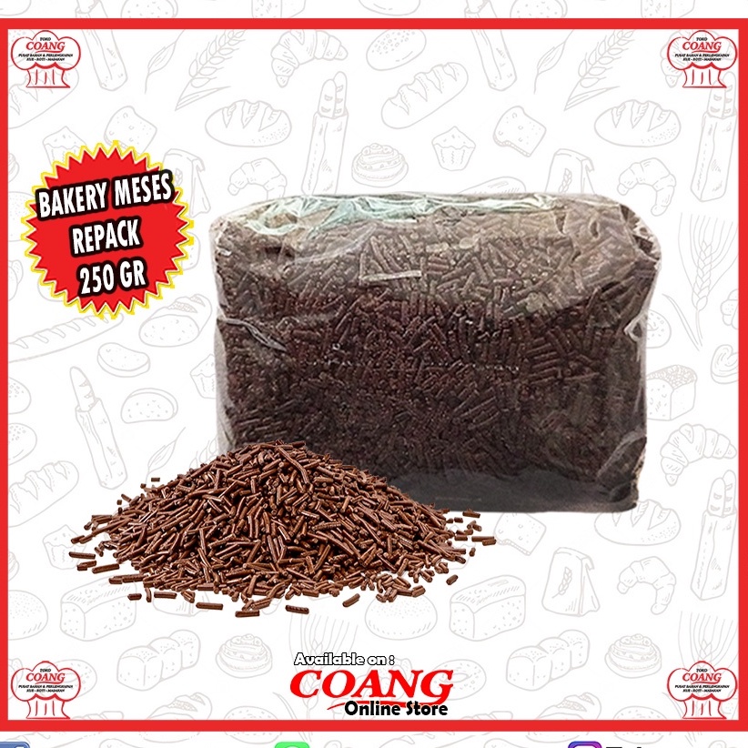 

BAKERY MESES REPACK 250 GR - COKLAT COMPOUND BULIR