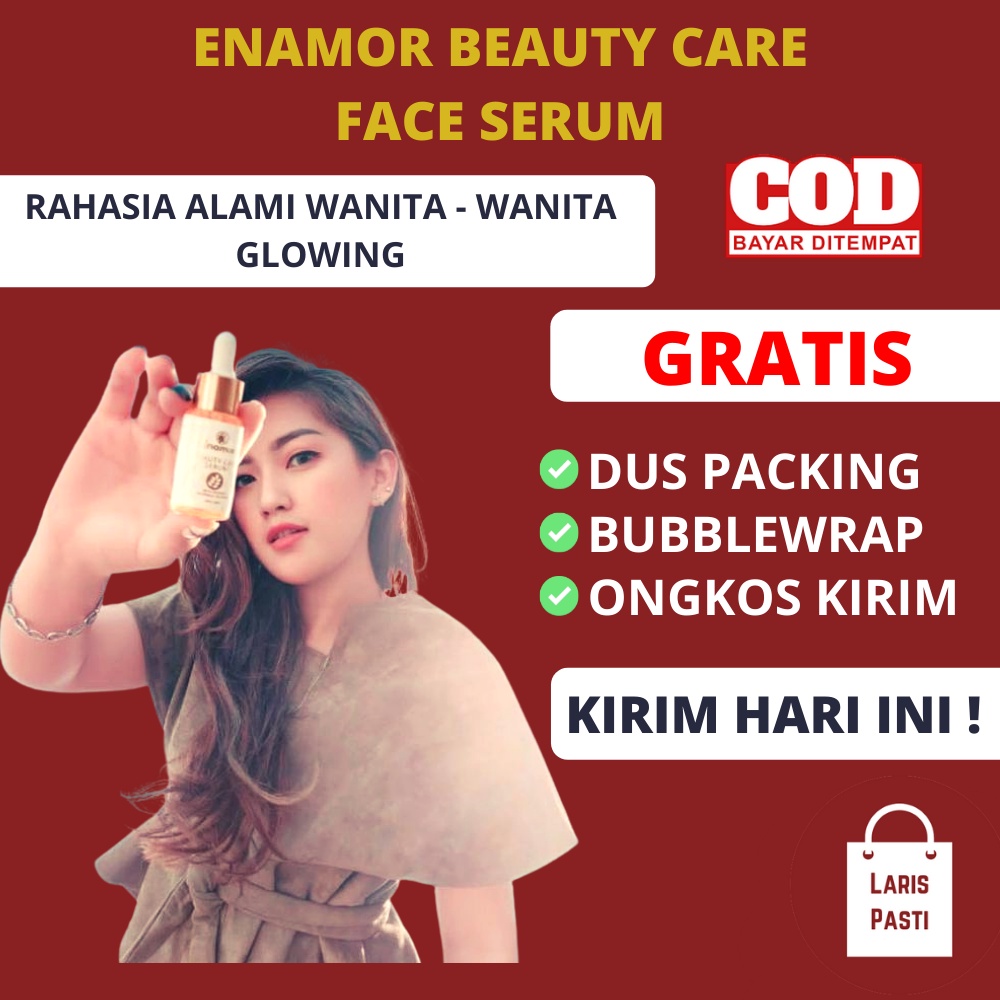Enamor Beauty Care Face Serum Perawatan Wajah Glowing Alami Putih Cerah Original BPOM 20 ML