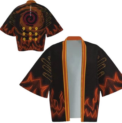 Haori Jubah Anime Kimono Baju Karakter Naruto Import Anak Dewasa Laki Cewek Manga Japan Cosplay