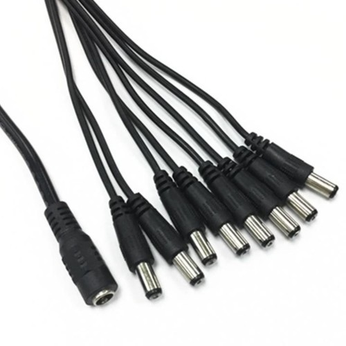 kabel dc adaptor cctv cabang 8/ jack cable dc splitter dc 8in1