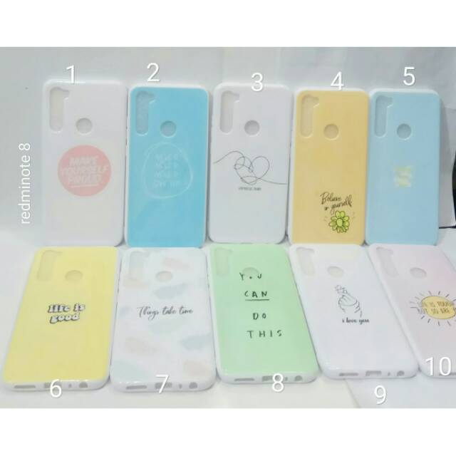 Case uv oil timbul macaron quotes redminote 8