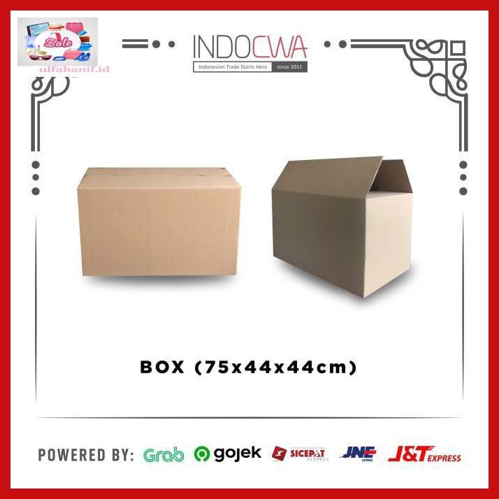 

Fr7T799- Kardus Polos Box Karton Murah ( 75 X 44 X 44 ) Ghighk-