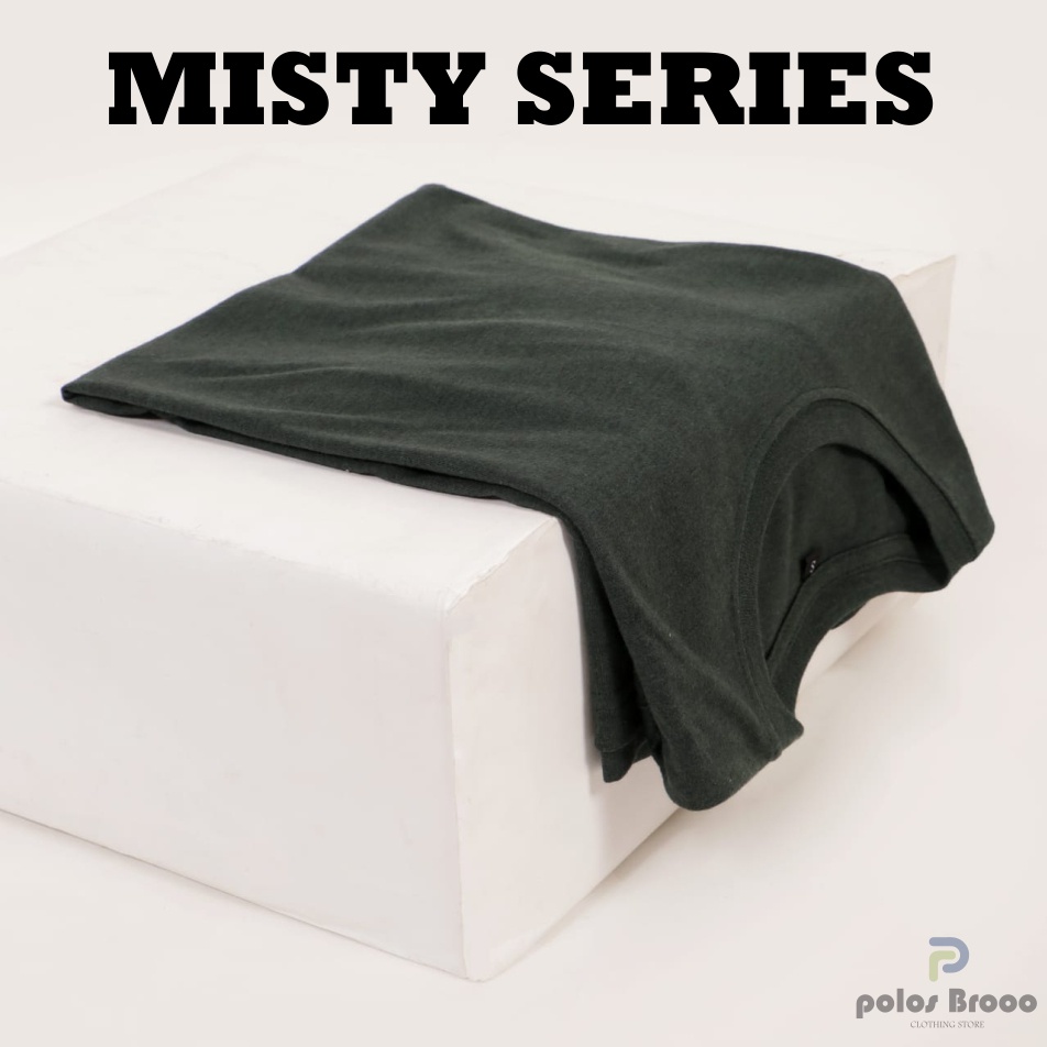 Kaos Polos Twotone Misty / kaos polos misty premium / pria wanita