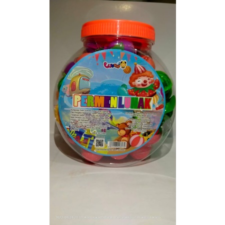 Permen Lunak Karakter Mata, bola buah, dll / RANDOM (Luvmi) √ isi 50 pcs "GROSIR"