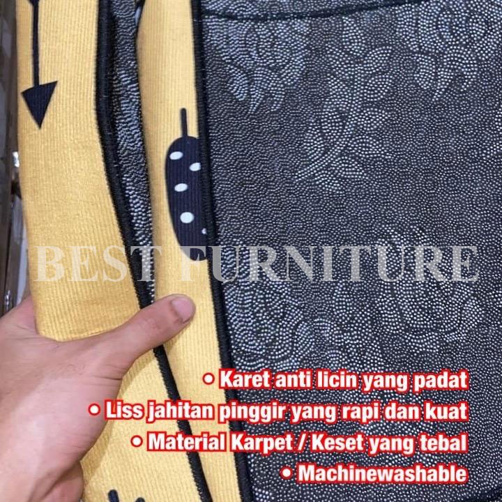 Best Premium Quality Karpet Eropa Karpet Modern Karpet Lantai Anti Slip Anti Licin Minimalis