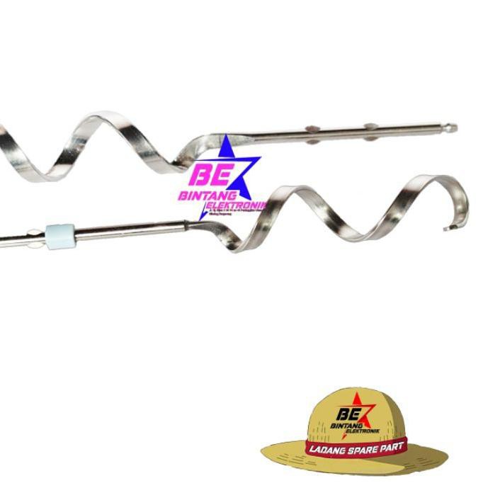 Terlaris PENGADUK MIXER ULIR PHILIPS STIK KOCOKAN GARPU SPIRAL DONAT PHILIPS HR 1530 1538 CUCINA SEP