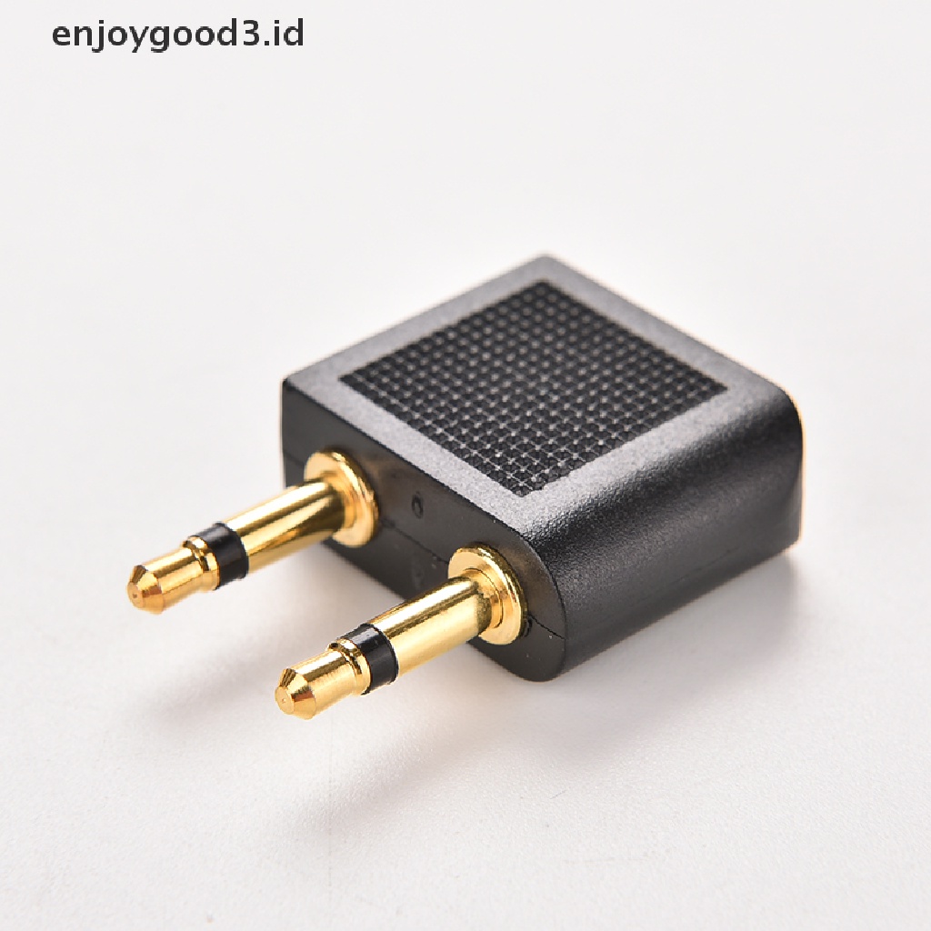 (Rready Stock) Adaptor Splitter Jack Audio 3.5mm Stereo AUX 2 Male Ke 1 Female F 107 (ID)