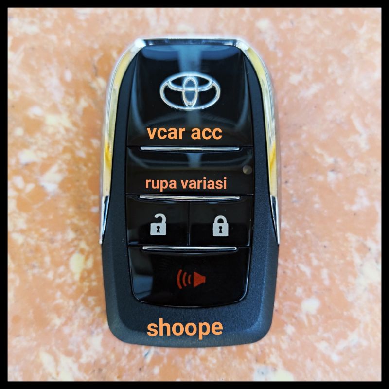 casing kunci remote MOBIL Toyota yaris / Innova INOVA / FORTUNER LAMA model lipat 2 3 tombol dan kasing hardcase