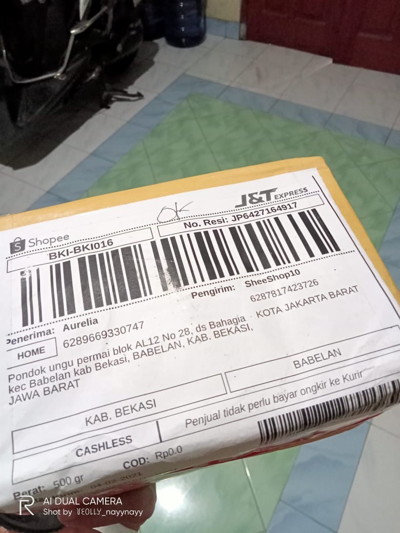 `fl00r` Pompa Sepeda Portable | Pompa Angin Injak/pompa Ban Motor Serbaguna Honor High Pressure [*]