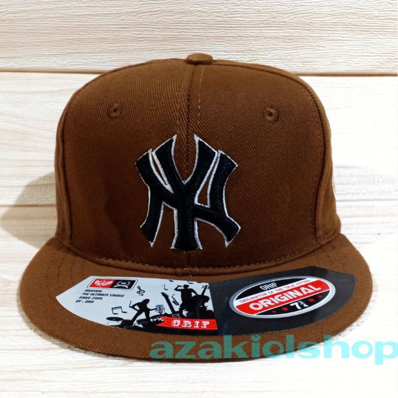 Topi Snapback Cotton Bordir Kekinian