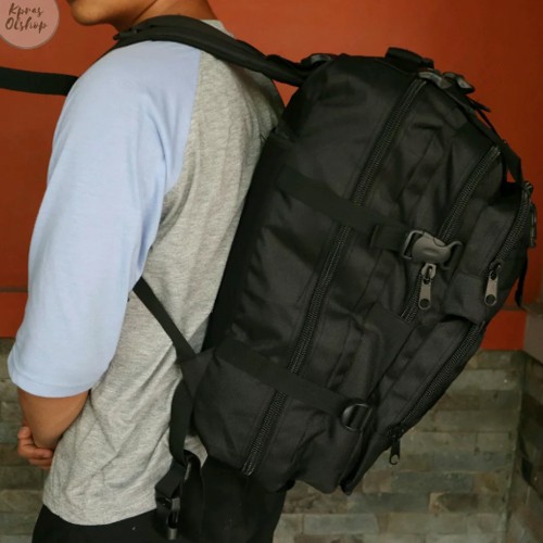 Tas Ransel army 3p Hitam