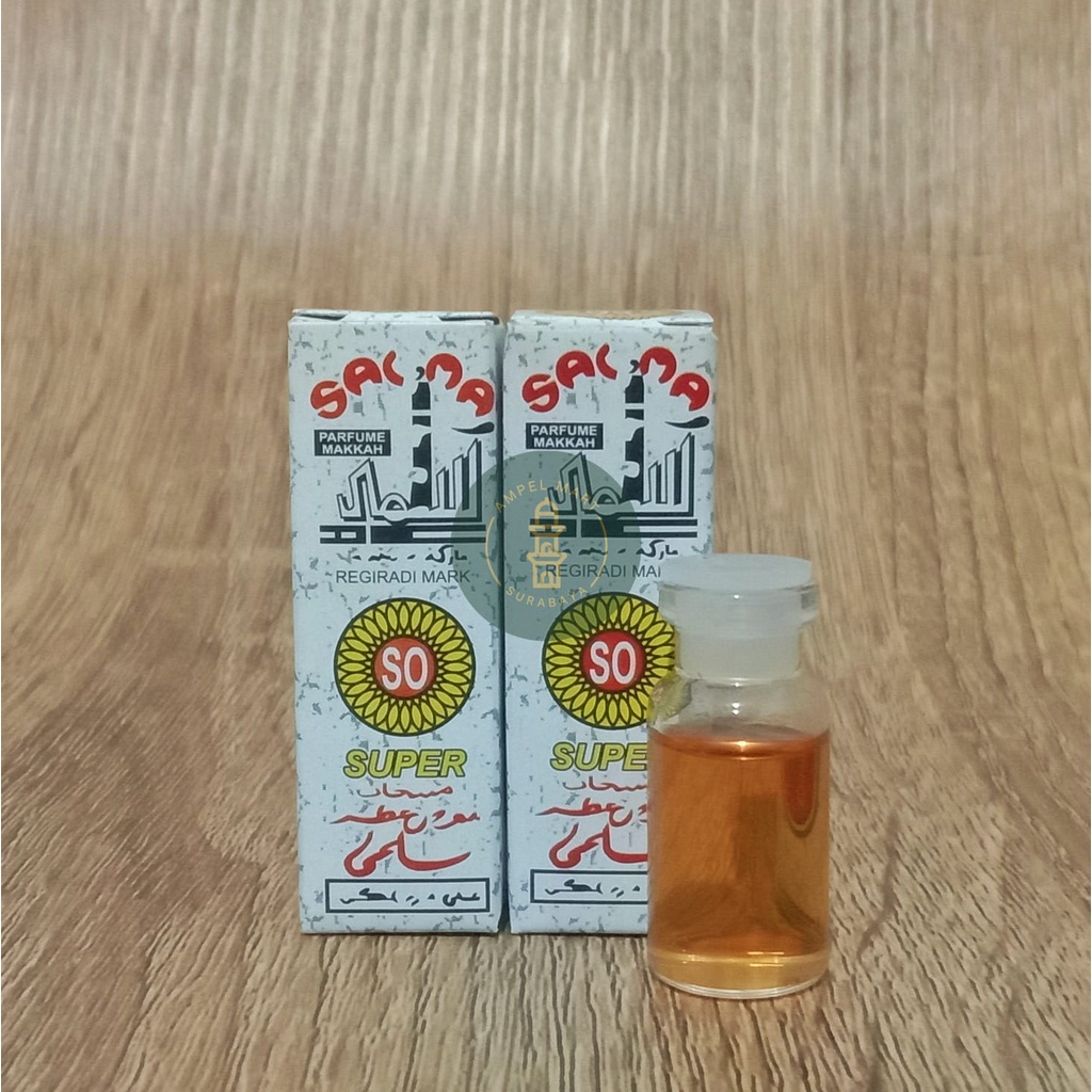 (1 LUSIN) Parfum SO SUPER Parfum Oleh-oleh Haji Parfum SALMA 2ml Original From Makkah Parfum Haji Murah Minyak Wangi Haji 12 Pcs