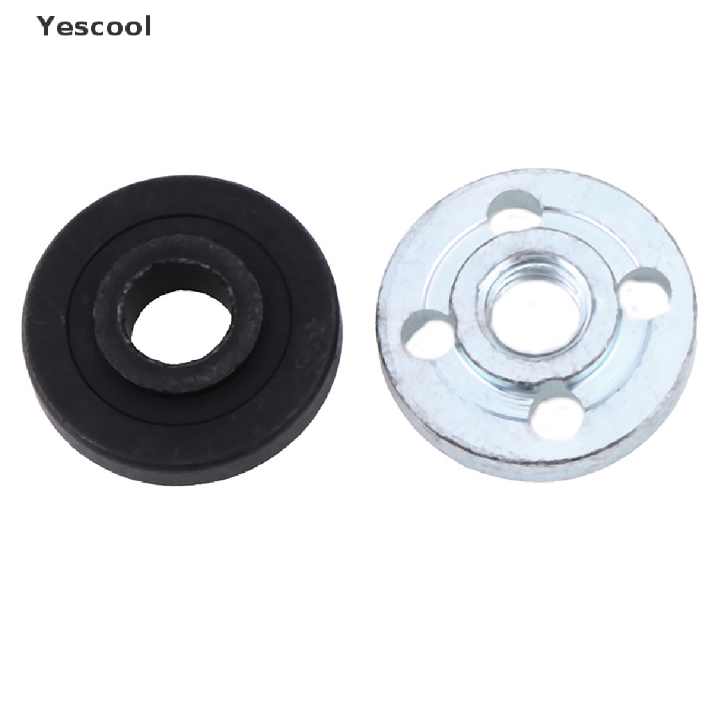 Yescool 2PCS / Set Flange Inner Outer Pengganti Untuk Angle Grinder