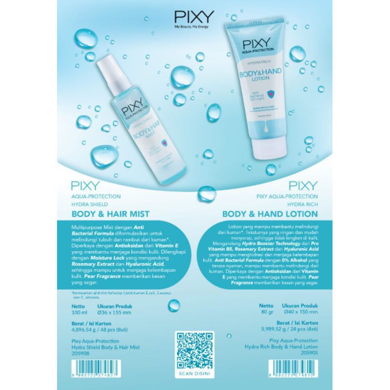 Pixy Aqua Protection Hydra Rich Body &amp; Hand Lotion