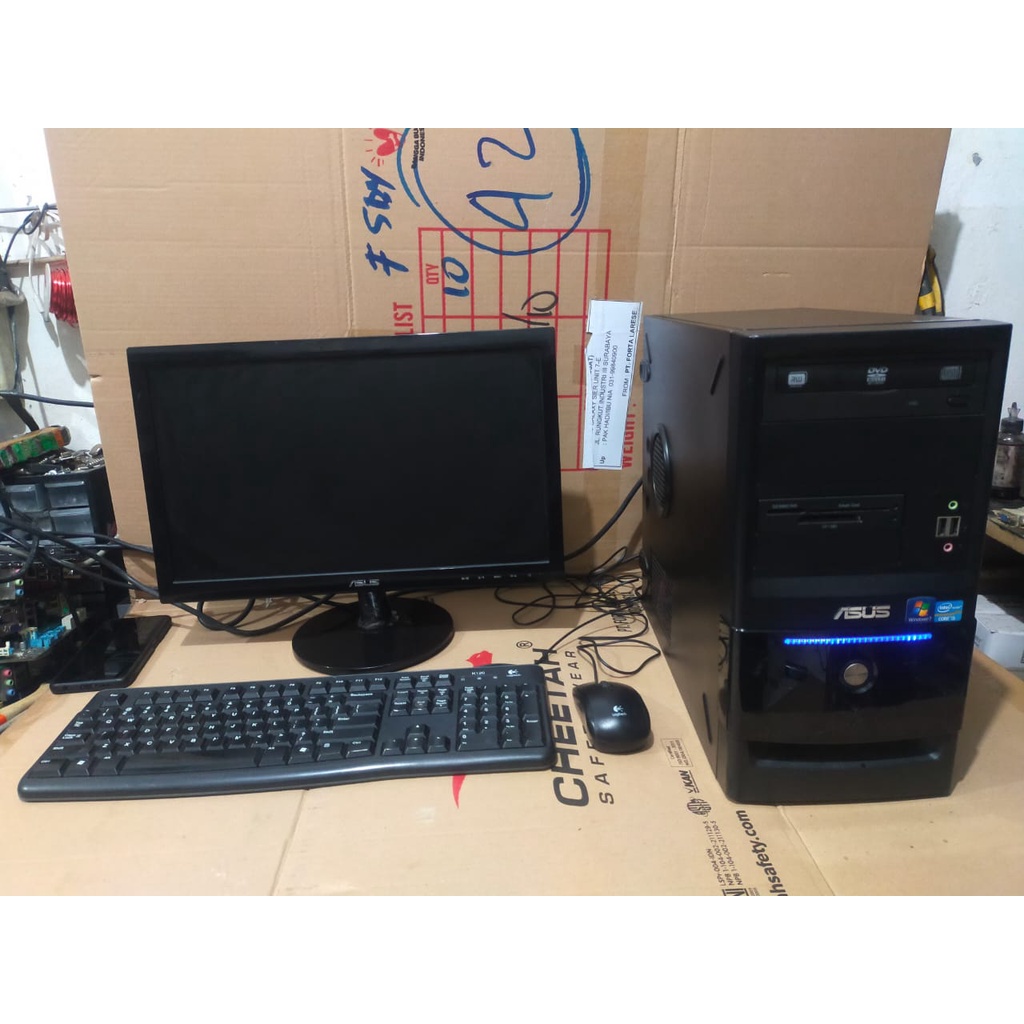 Paket Komputer FULLSET ASUS Core i5 Gen2/3/4 PC+LCD+Keyboard+Mouse