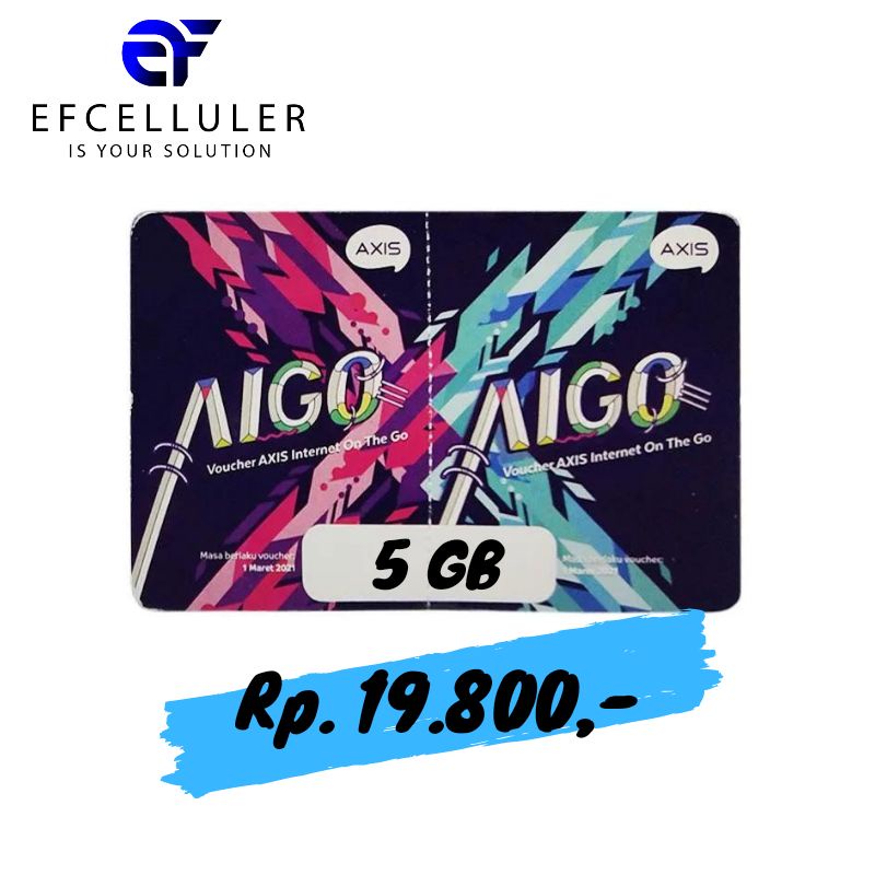 Voucher Axis 5GB / AIGO BOY 5GB Sukabumi