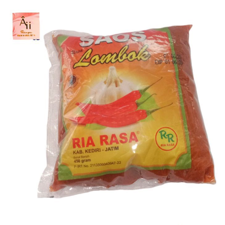

2pcs saos lombok netto 460gr cocok untuk bakso / mie ayam