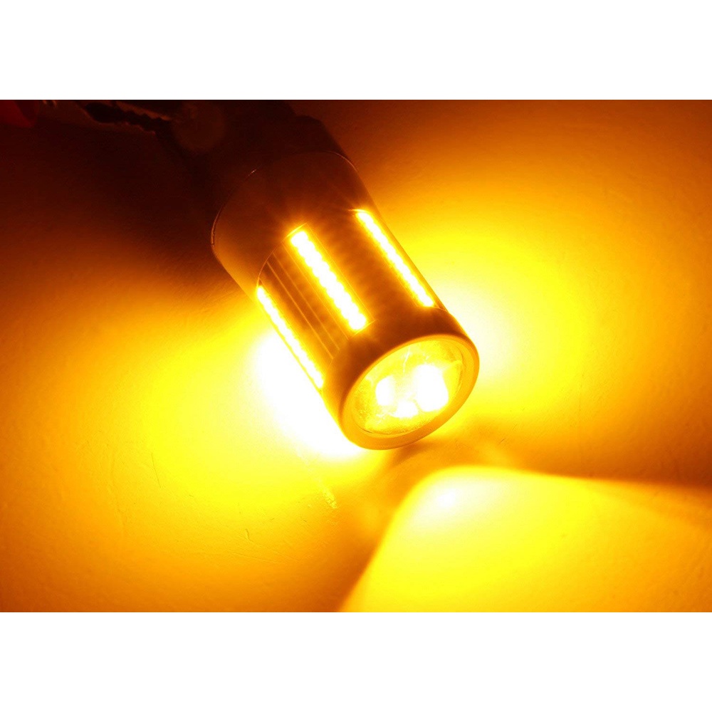 2pcs Lampu Led Canbus 1156 BA15S P21W BAU15S PY21W 7440 T20 992 Untuk Sein