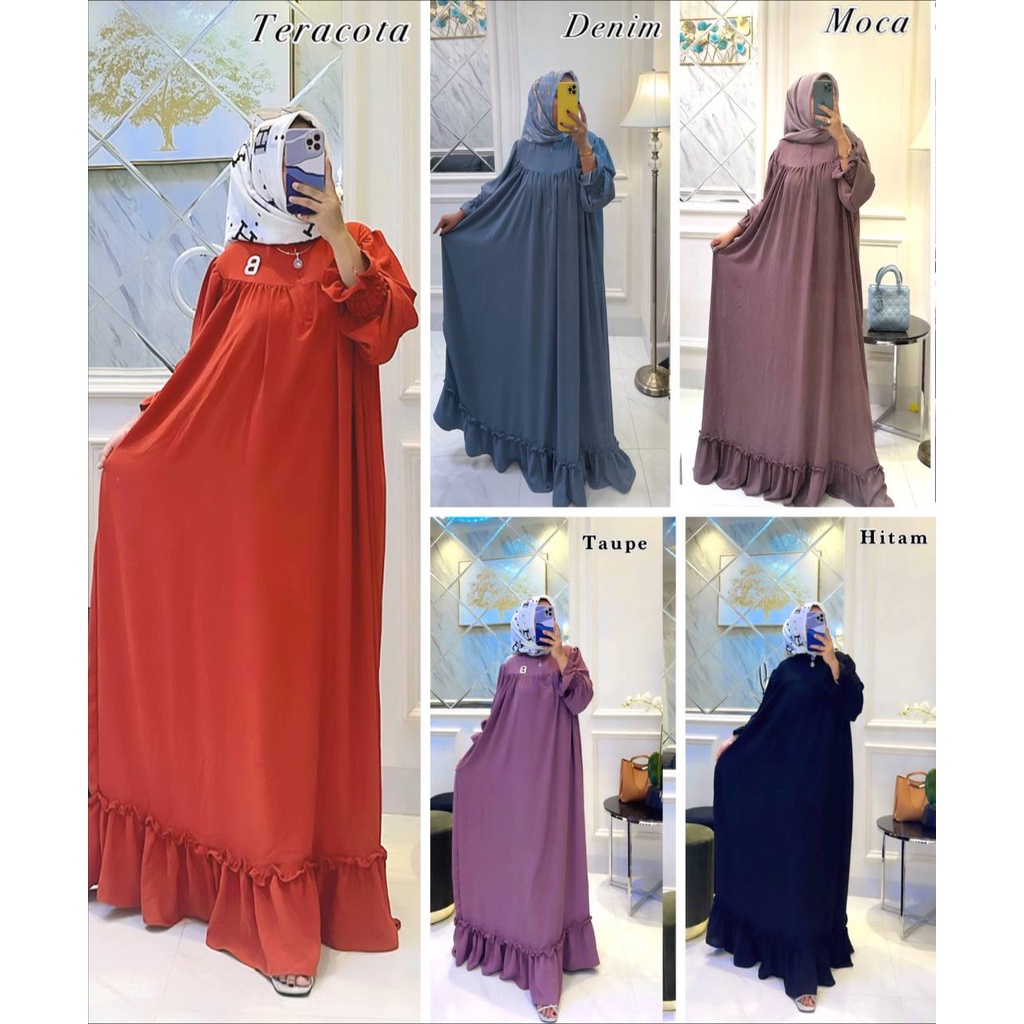 RIZWANA DRESS CRINCLE AIRFLOW