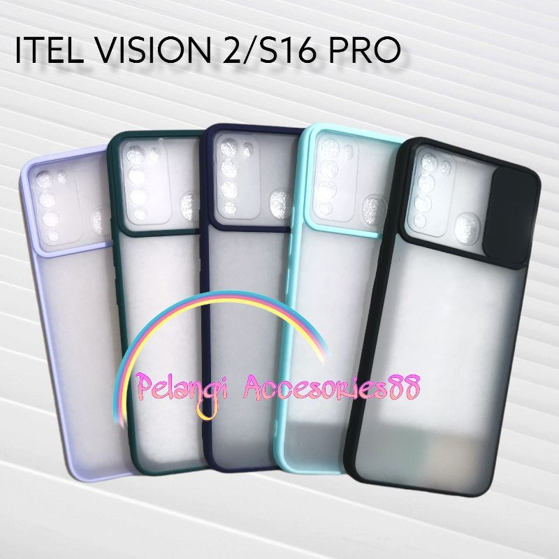 CASE ITEL VISION 2 / S16 PRO CASE SLIDE KAMERA - CASE DOVE SLIDE KAMERA