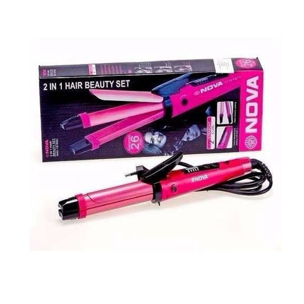  CATOK  NOVA 2in1 CATOK  RAMBUT  KERINTING 1818 HAIR LURUS 