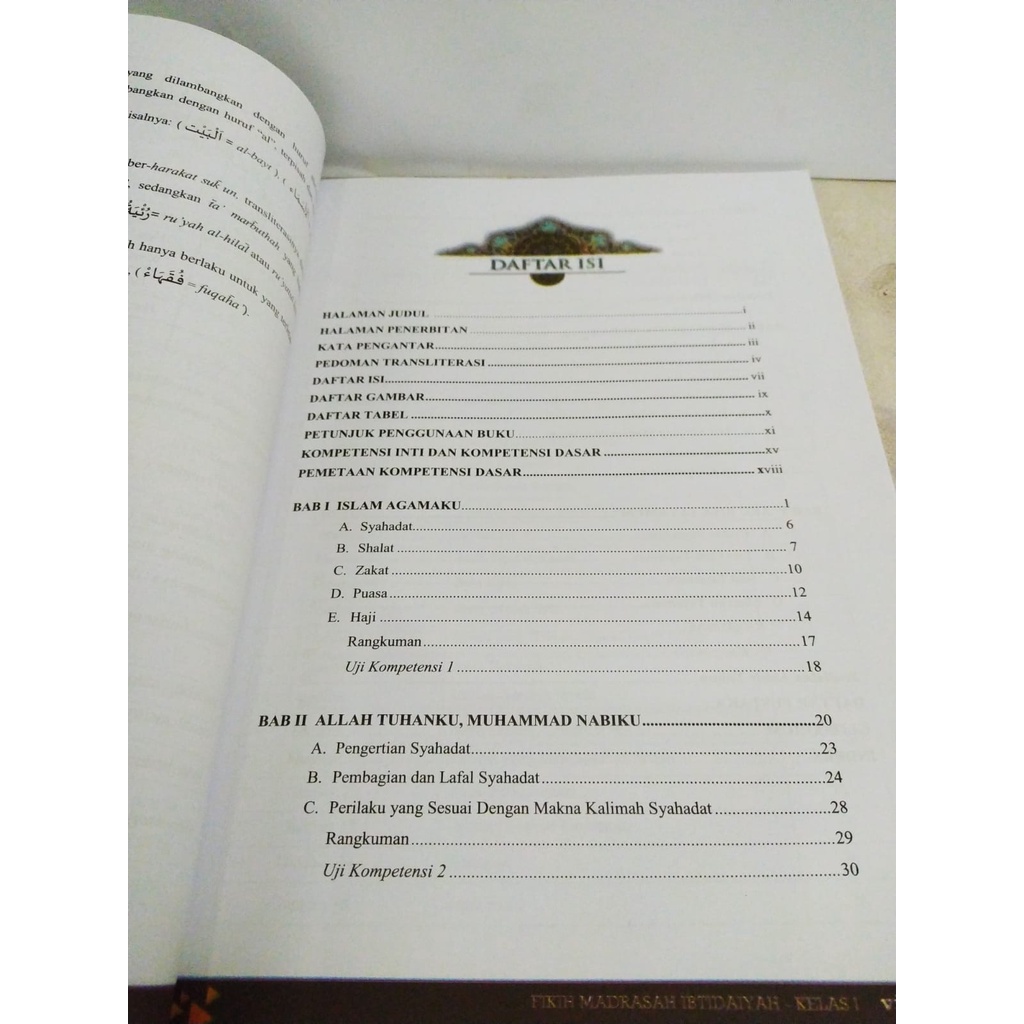 Buku Pelajaran Fikih Kelas 1 SD/MI Kurikulum KMA 2019 Kemenag