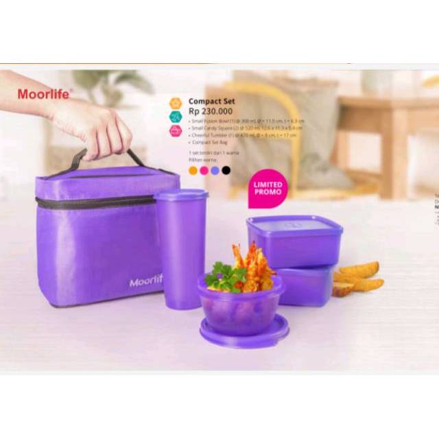 COMPACT SET MOORLIFE Rp.250.000