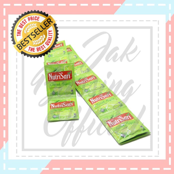 

Nutrisari jeruk Nipis 11gr x 10sc