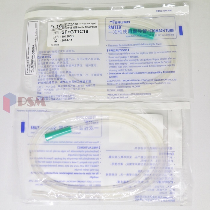 TERUMO Selang NGT Stomach Tube