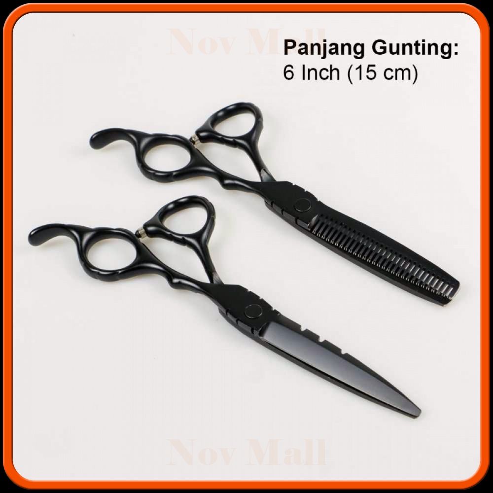 Gunting Rambut Professional Barber Scissors 2 PCS - 440C