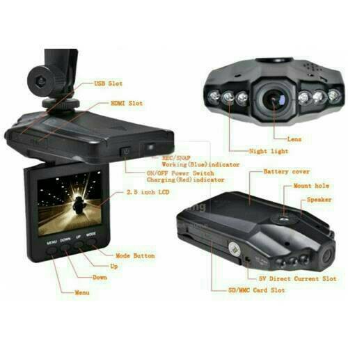CCTV mobil DVR HD 6IR