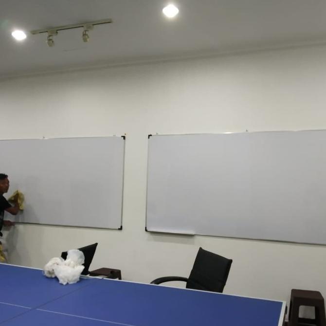 

whiteboard belajar besar 120 x 240 cm nonmagnetik