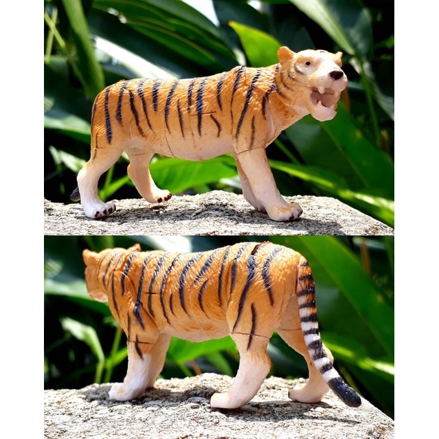 PUZZLE 4D MINIATUR ANIMAL EDUKASI TOY HARIMAU TIGER
