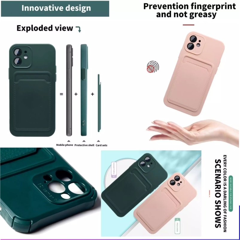 Case Xiaomi Redmi Note 10 5G Candy Macaron Lens Protection with Card Slot Dengan Pelindung Lensa Camera Dan Slot Card simpan kartu