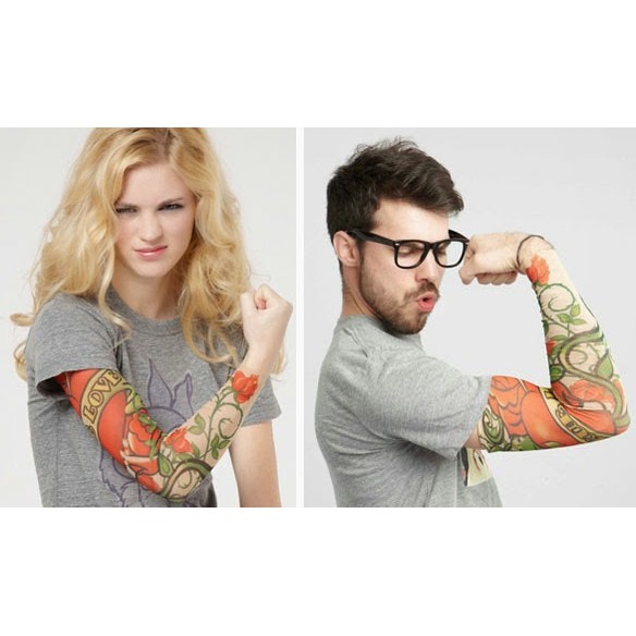 Manset Tatto Sleeve Sarung Pelindung Lengan Tangan Motor Arm Anti UV