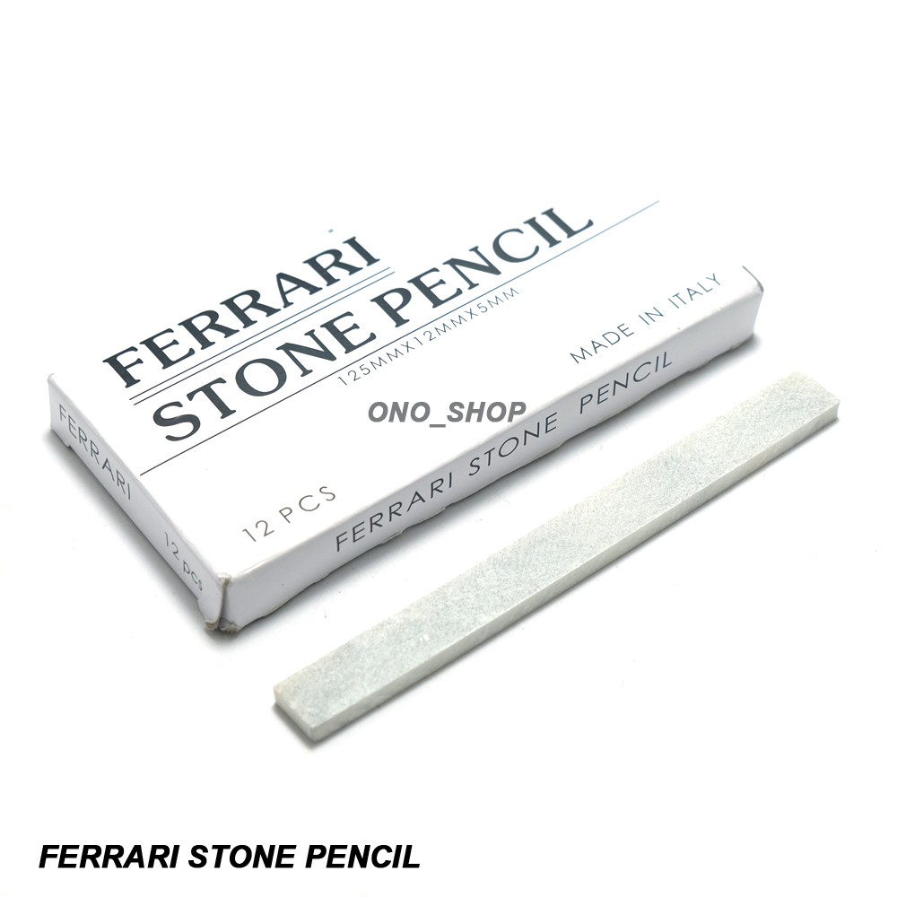 

Ferrari Stone Pencil - Kapur Besi - 125 x 12 x 5 mm