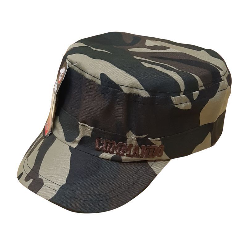 Topi Anak Komando/Levis/Doreng/Jersey/Kanvas/Usia 1-3 Tahun-1