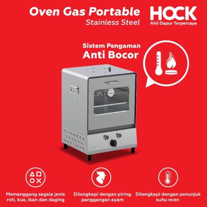 Oven Gas Portable Stainless Steel Ho-Gs103 Terlaris