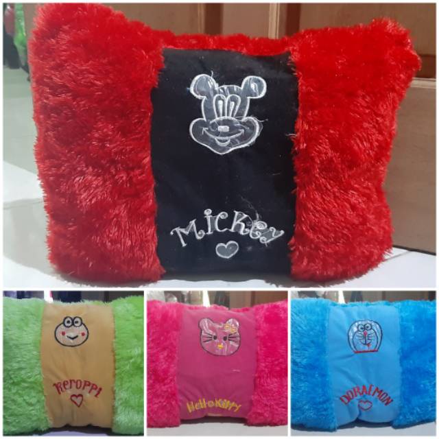 BANTAL BULU RASFUR PERSEGI KARAKTER