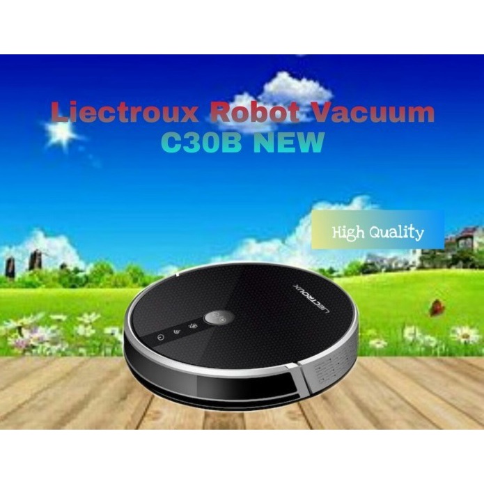 Liectroux Robotic Robot Vacuum Cleaner LIECTROUX C30B Daya Hisap 3000p