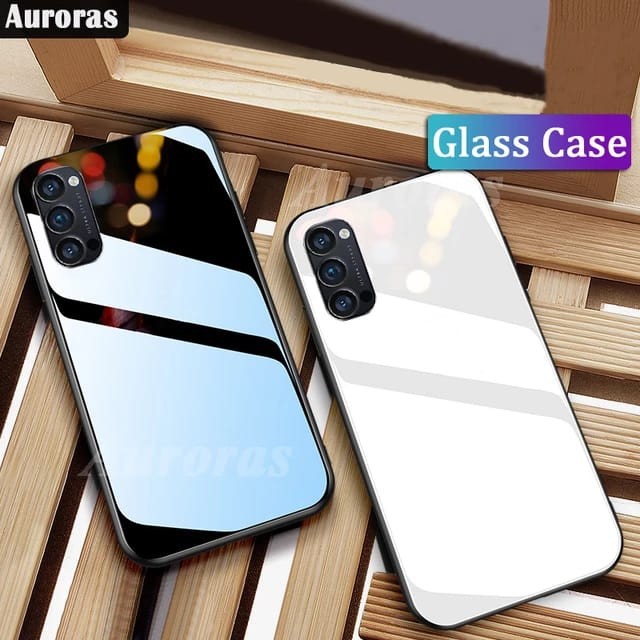 OPPO RENO 7 Z 7Z 5G RENO 6 4G 5G RENO 5 RENO 5F 4G 5G PREMIUM GLASS CASE SOFT COVER