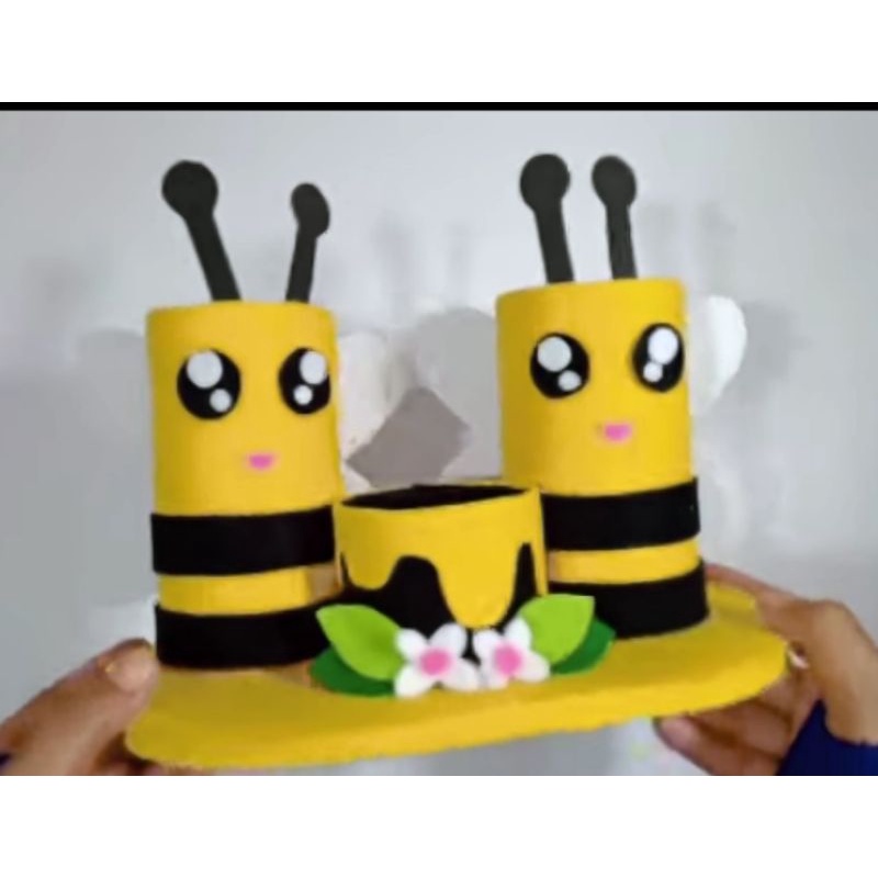 

VIRAL COD tempat pensil PRAKARYA motif LEBAH full set ff02 RIZQY PERDANA